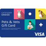 Category Choice Pets eGift Card - $250