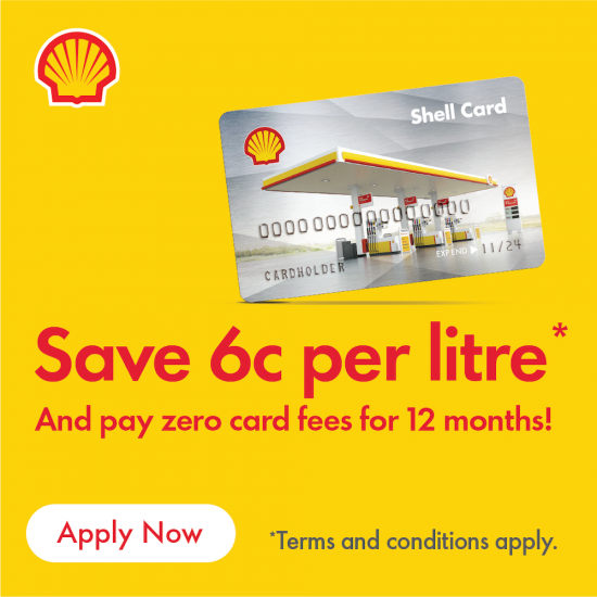 ACA Members save 6c per litre of fuels with Shell Card!